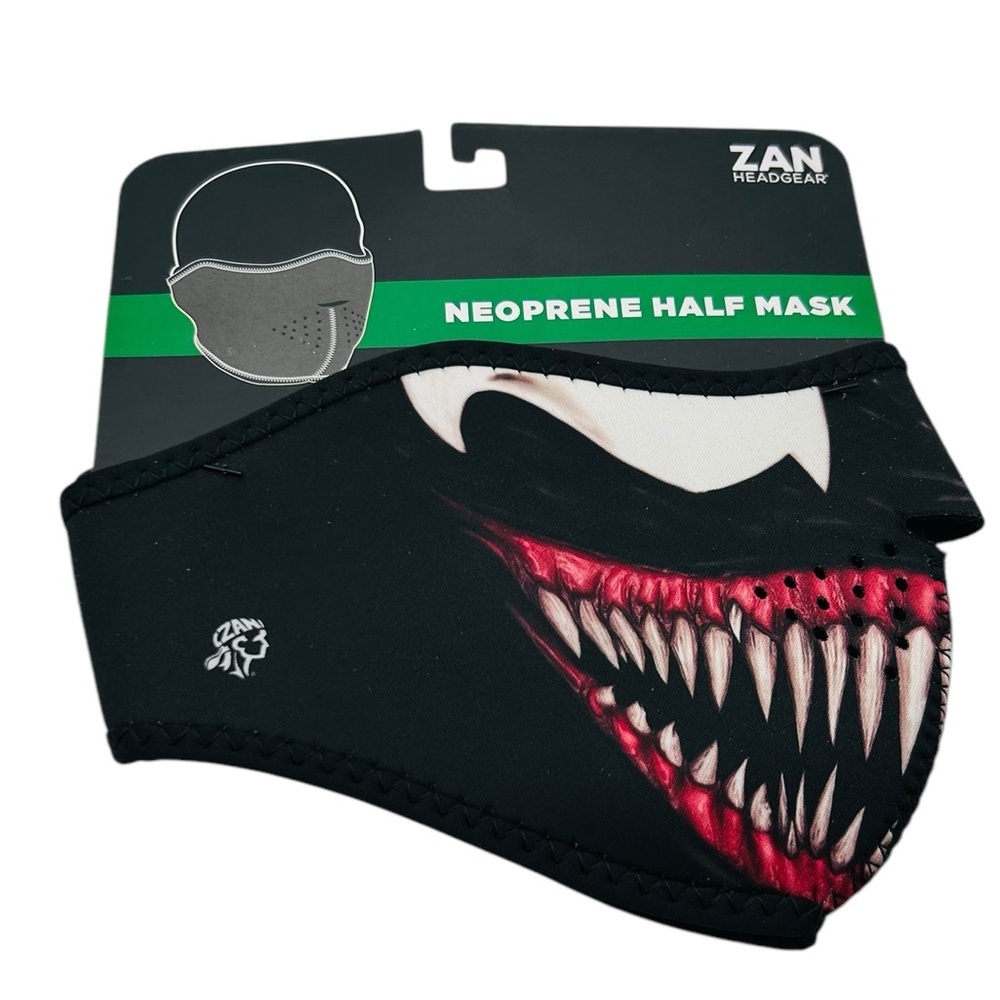 Zan Headgear Neoprene Graphic Half Mask